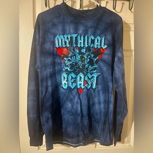 Mythical Beast Long Sleeve Tie Dye